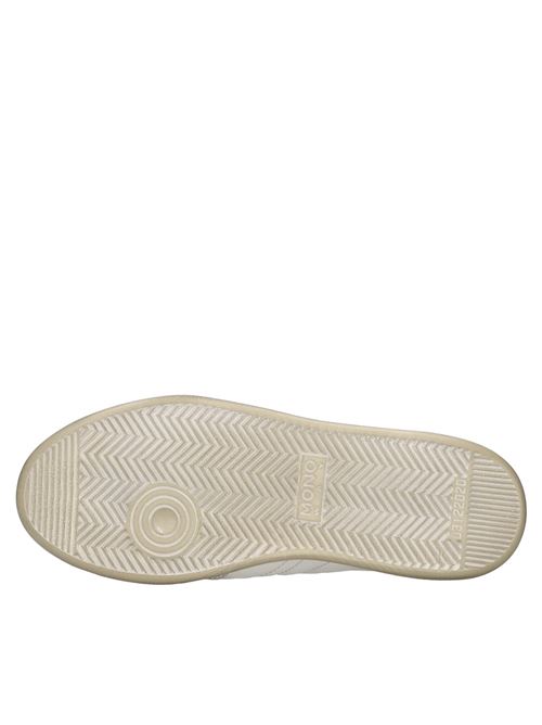 Leather sneaker MONO WAY | BANGO UOMO PELLE 418040BIANCO